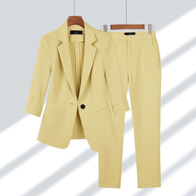 Rosangela | Elegante veelzijdige damesblazer en broekenset