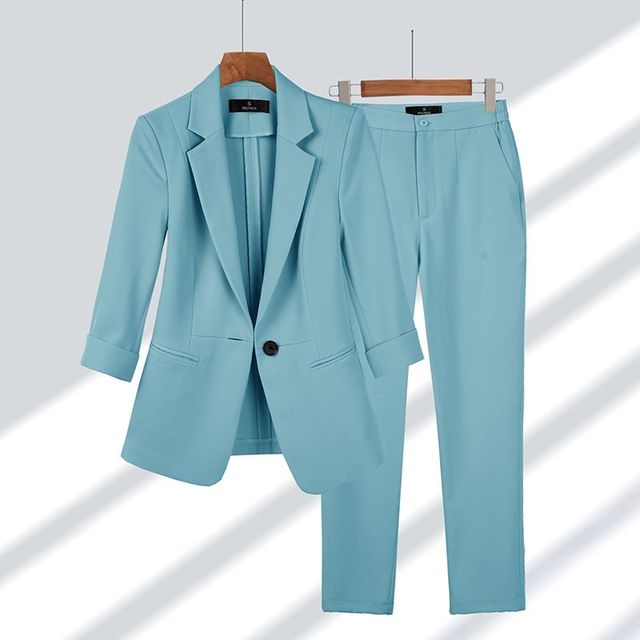 Rosangela | Elegante veelzijdige damesblazer en broekenset