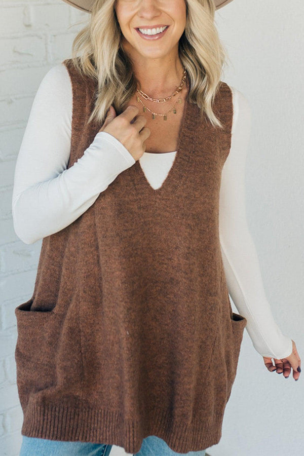 Dames Truijvest | Oversized | Zachte Fuzzy Stof met Zijzakken