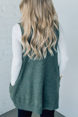 Dames Truijvest | Oversized | Zachte Fuzzy Stof met Zijzakken