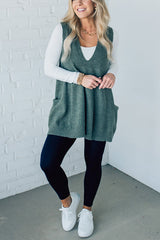 Dames Truijvest | Oversized | Zachte Fuzzy Stof met Zijzakken