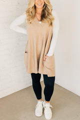 Dames Truijvest | Oversized | Zachte Fuzzy Stof met Zijzakken