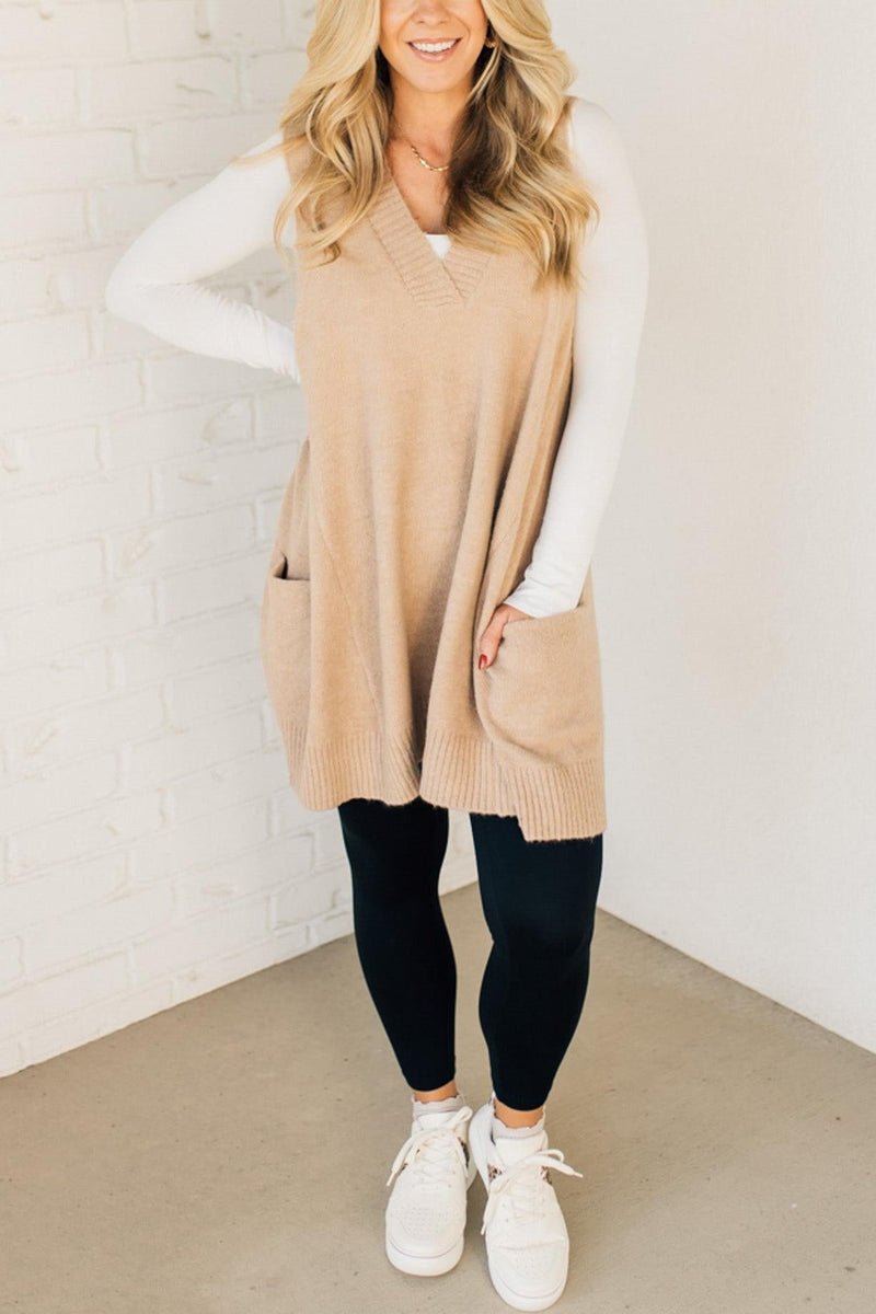 Dames Truijvest | Oversized | Zachte Fuzzy Stof met Zijzakken