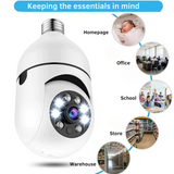 WLAN beveiligingscamera | 1080P HD | 355° panorama | Nachtzicht & bewegingsdetectie