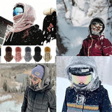 WinterHoed™ Beschermende sherpa-gevoerde kapuzenmasker voor ultieme warmte.