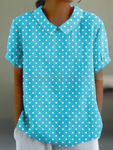 Dames Vintage Bloes met Bloemenprint | Casual
