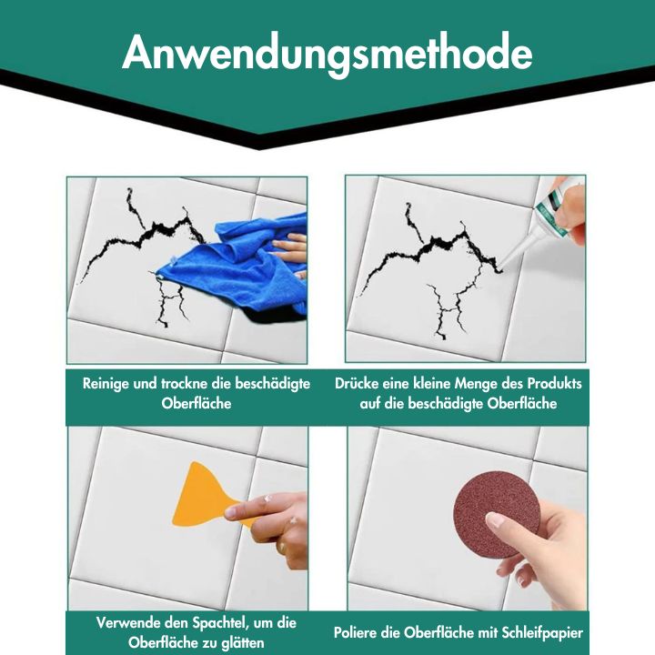 SnelleOplossing™ Snelle en effectieve reparatie voor beschadigde tegels