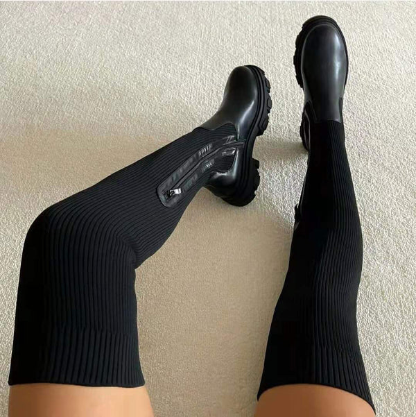 Kylie™ Boven de Knie Laarzen