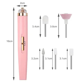 Manicure Machine Kit | Elektrische Nagelvijl met LED | Complete Nail Art Set
