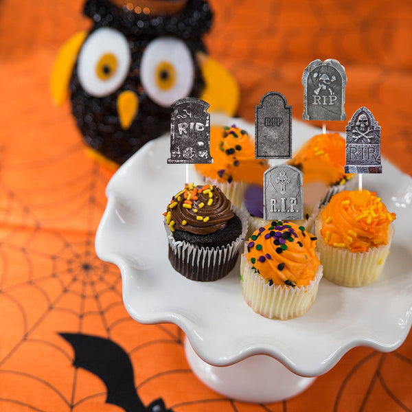 SpookyTomb™ Halloween Cupcake Topper