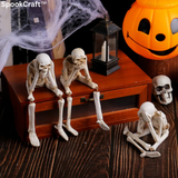 SpookCraft™ Boneyard Halloween Skelett-Ornamente