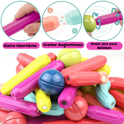 BlokMagnet™ Magnetische Bouwblokken | Educatief Speelplezier voor Kinderen | Creatief Constructiespel