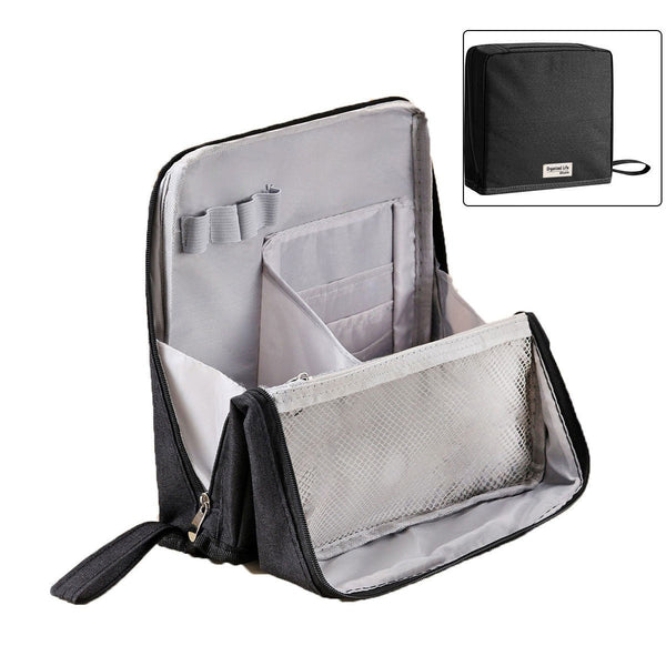 Make-up Organizer Tas | Reistas met Compartimenten | Waterdicht Nylon | 23x7x20 cm