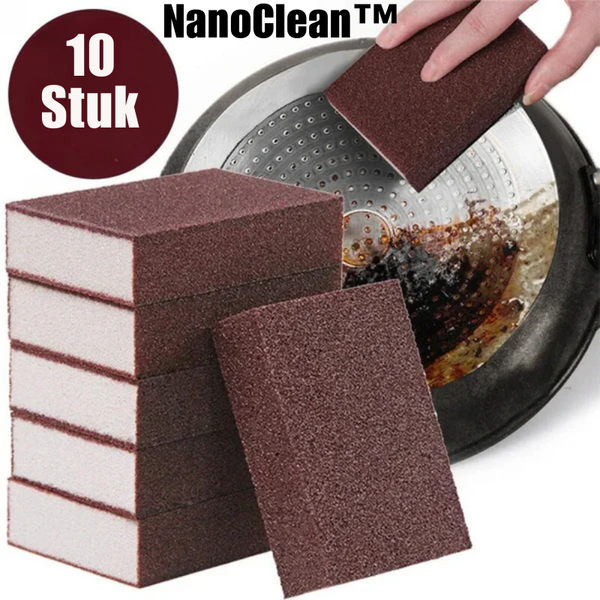 NanoClean™ 10-delige Magische Reinigingsspons Voor Moeiteloze Schoonmaak Tijdelijke Aanbieding