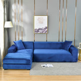 VelvetGuard™ Elastische velours sofa hoes