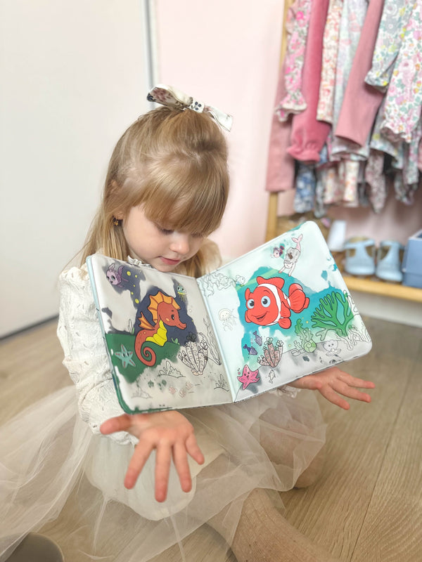 KleurenWonder™ Magisch Waterkleurboek | Herbruikbaar | Geen Rommel, Alleen Plezier