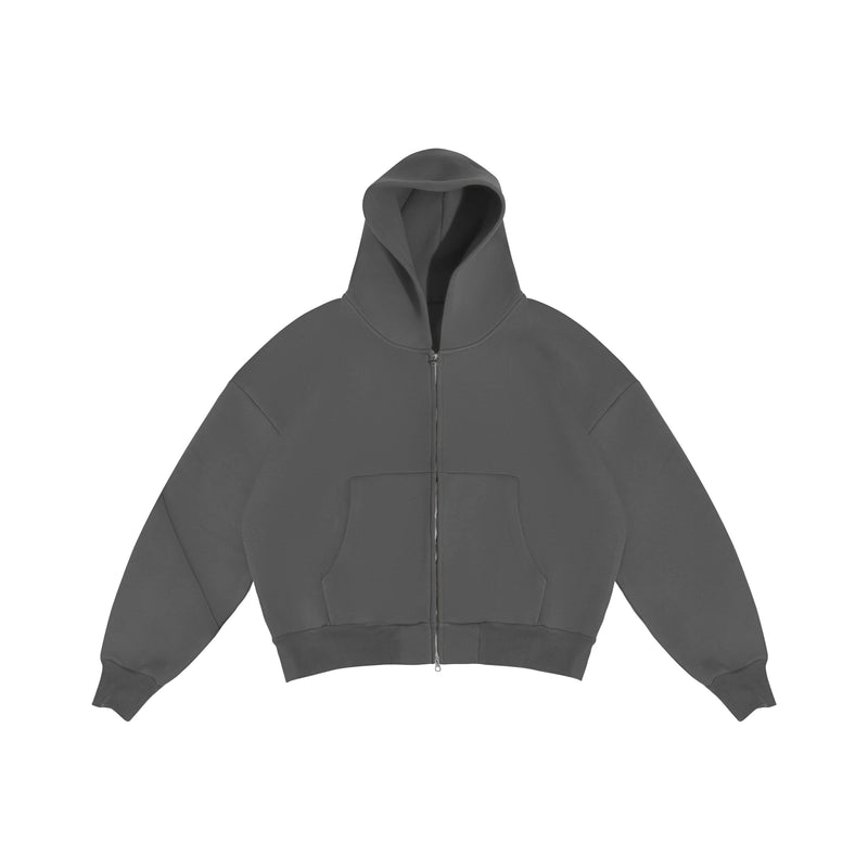 Heren Zip-Up Trainingspak | Licht Oversized | Kort Design