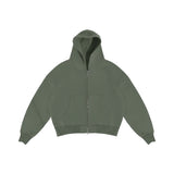 Heren Zip-Up Trainingspak | Licht Oversized | Kort Design