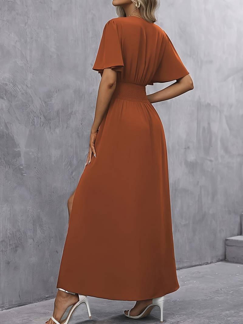 Rozelia | Romantische jurk met geplooide taille voor vrouwen