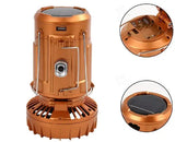 LED Campinglantaarn met Ventilator | Oplaadbaar | Zonne-energie | Powerbank