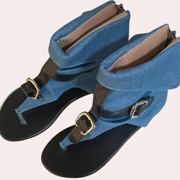 Leona - Denim Sandalen voor Dames