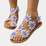 Lucinda - Bloemige Sandalen voor Dames