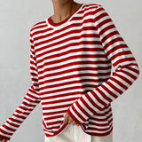 StripesEase™ Gestreept langarmshirt