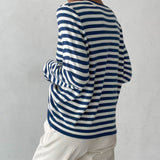 StripesEase™ Gestreept langarmshirt