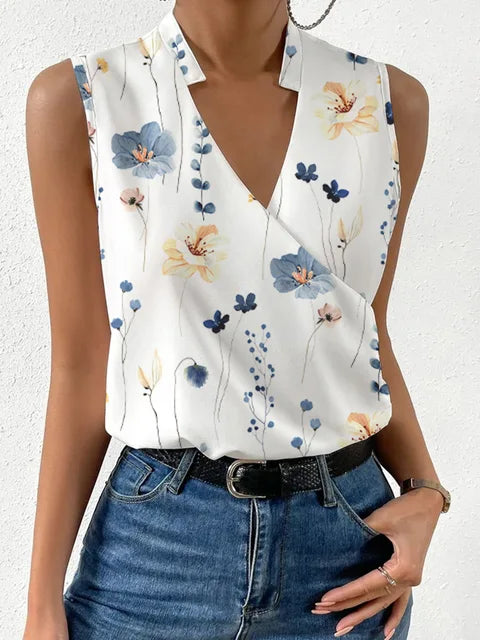 BellaSoft™ – Zacht zomertop voor dames met V-hals