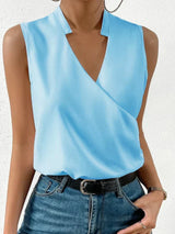 BellaSoft™ – Zacht zomertop voor dames met V-hals