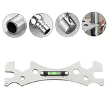 Multifunctionele Hoeksleutel | Ergonomisch Design | Roestvrij Staal | Compact Formaat