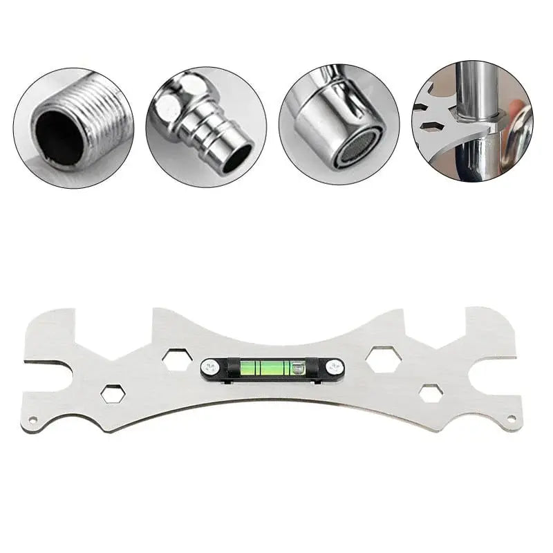 Multifunctionele Hoeksleutel | Ergonomisch Design | Roestvrij Staal | Compact Formaat