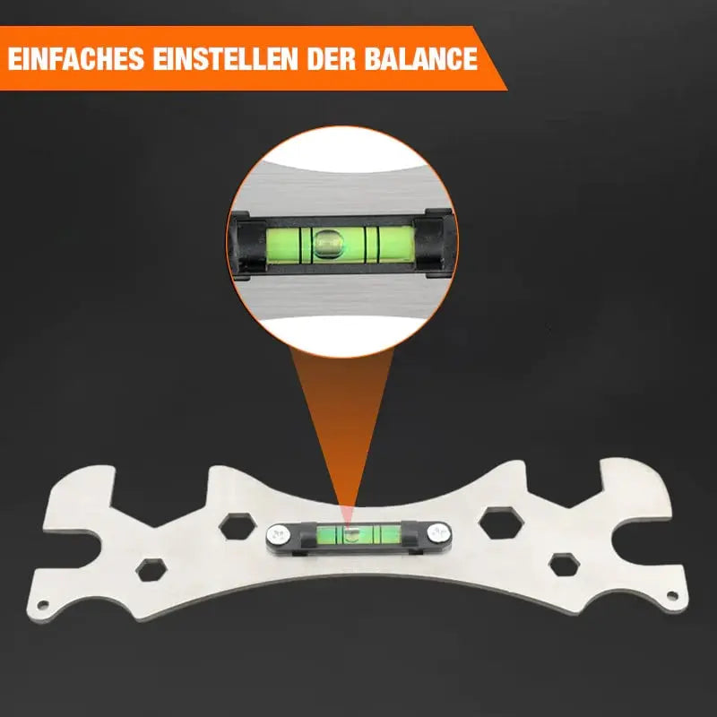 Multifunctionele Hoeksleutel | Ergonomisch Design | Roestvrij Staal | Compact Formaat