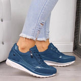 Livia – Ritssluiting Sneakers met Comfort Inlegzool