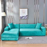 VelvetGuard™ Elastische velours sofa hoes