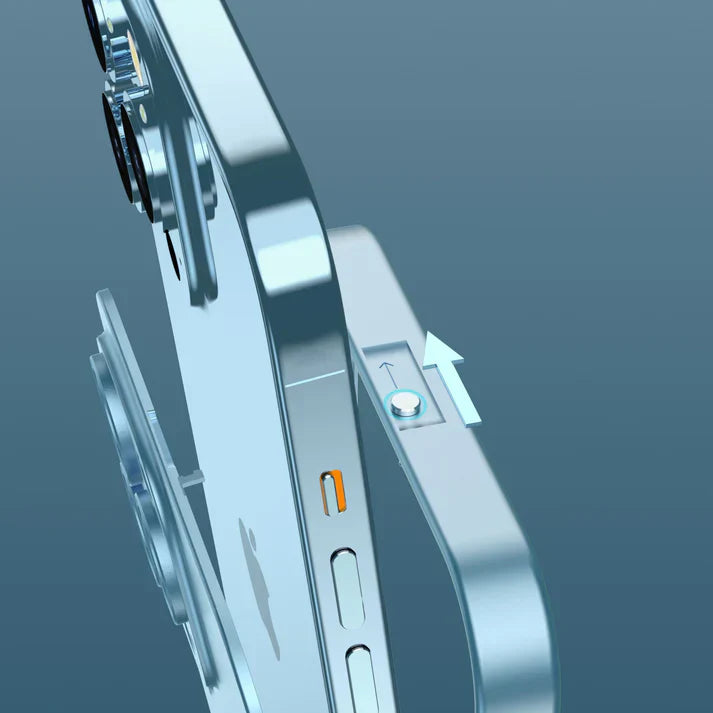 MetaalHoes Beschermcase | Stevige Bescherming | Schokbestendig Design | Zwart Aluminium