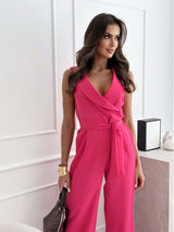 mouwloze jumpsuit voor dames | formeel