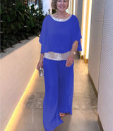Manuela™ Pailletten Twee-delige Outfit