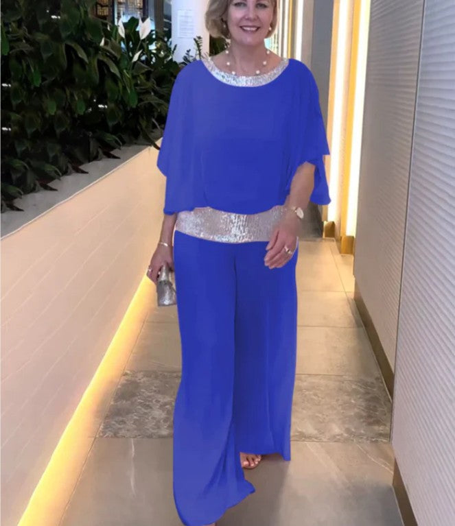 Manuela™ Pailletten Twee-delige Outfit