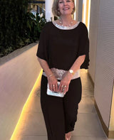 Manuela™ Pailletten Twee-delige Outfit