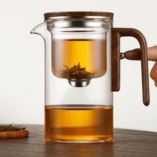 Thee Zetapparaat | Borosilicaatglas | Magnetisch Filtersysteem | 520 ml / 720 ml