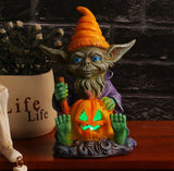 PhantomPumpkin™ 1+1 GRATIS | Halloween-Resin-Statue mit Kürbislampe