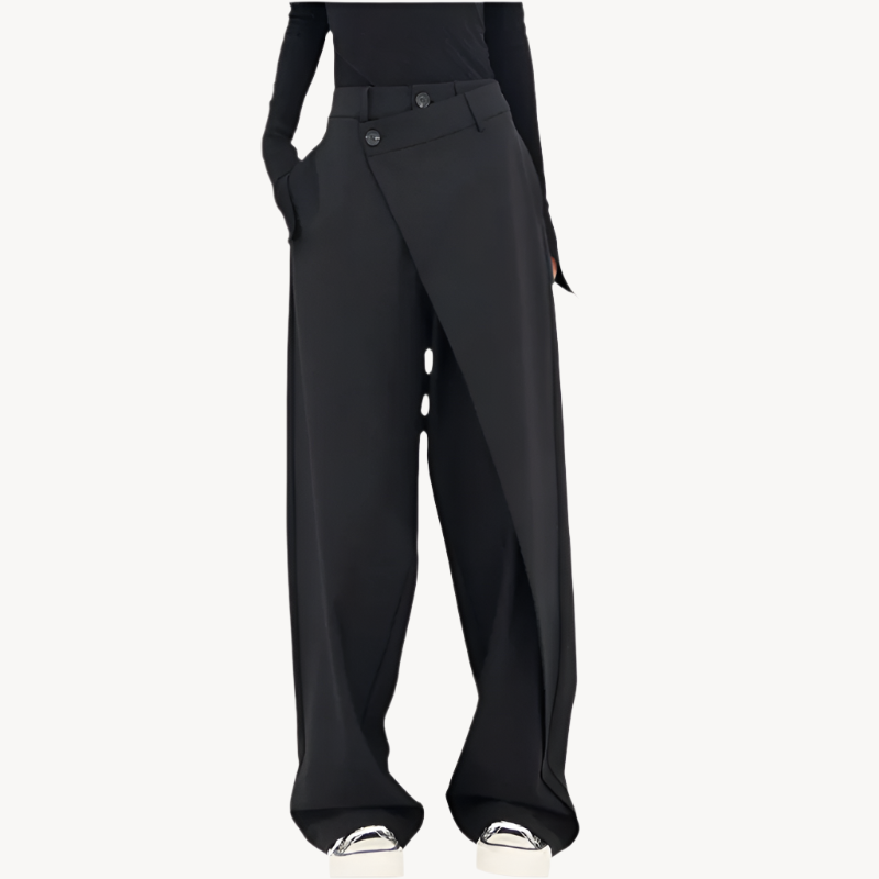 Yuli | Flatteerende Asymmetrische Taille Damesbroek