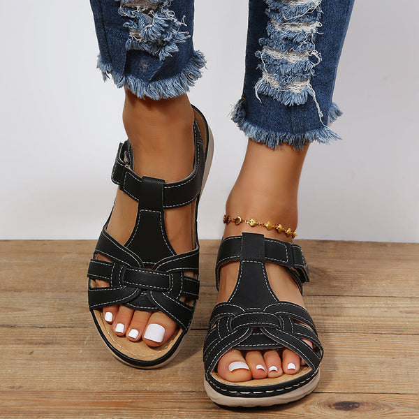 HalluxEase™ – Orthopedische sandalen voor de correctie van hallux valgus voor dames