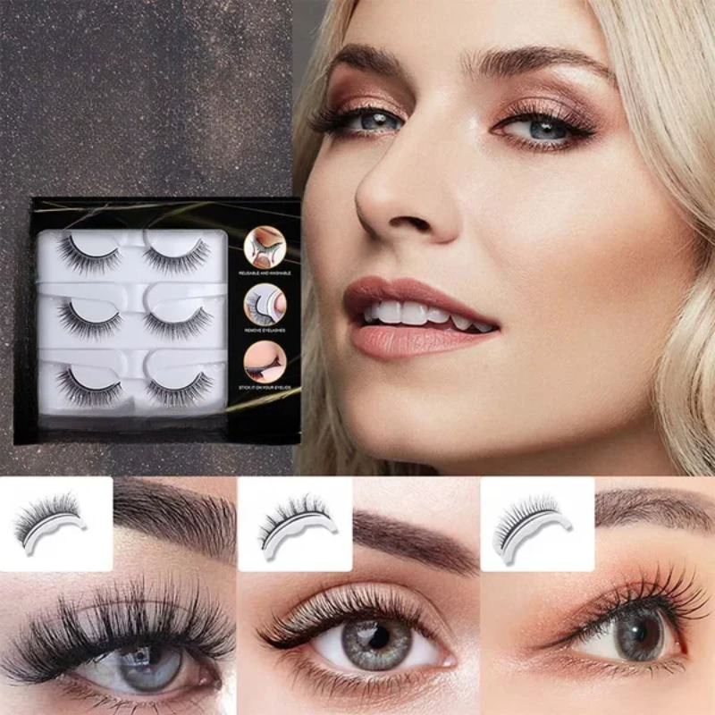 ReLash™ Wiederverwendbare Selbstklebende Wimpern für mühelos schöne Wimpern | 1+1 GRATIS