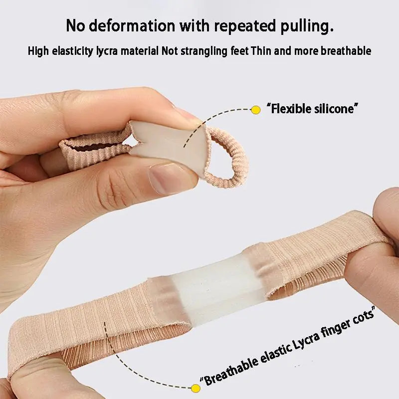 Toe Separatoren | Elastisch & Hautfreundlich | Schmerzreduktion bei Ballenzehen & Fehlstellungen