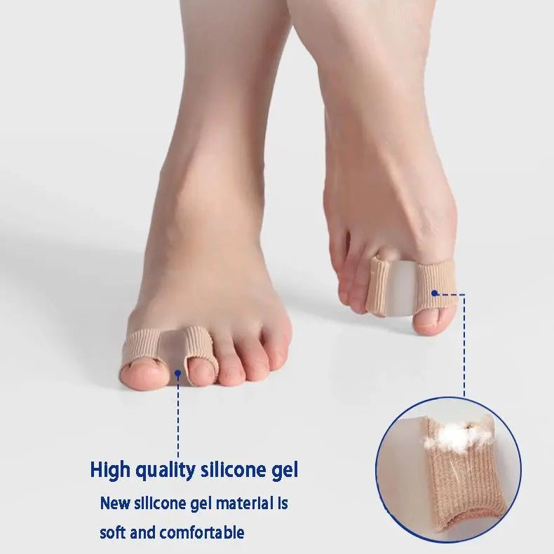 Toe Separatoren | Elastisch & Hautfreundlich | Schmerzreduktion bei Ballenzehen & Fehlstellungen