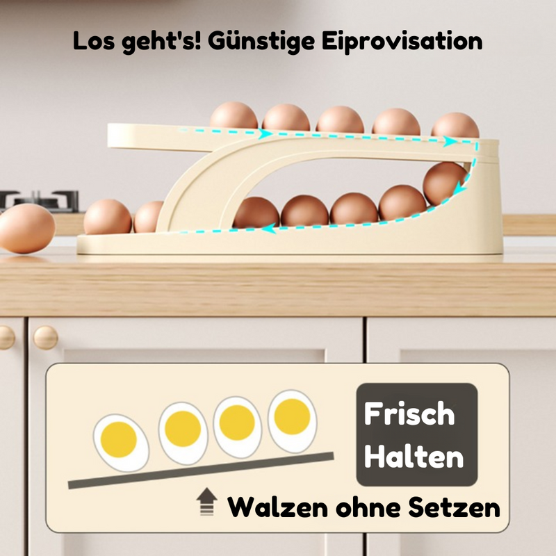 1+1 Gratis | EierScroller™ Automatische rol-eierrek