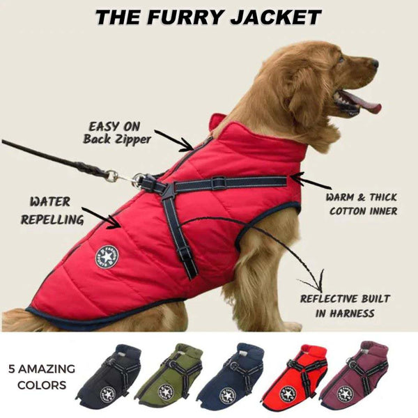 Jjing™ Winter Pufferjack voor Honden en Huisdieren (50% UIT)