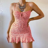 Floriva™ – Elegante zomer camisole jurk met bloemenpatroon